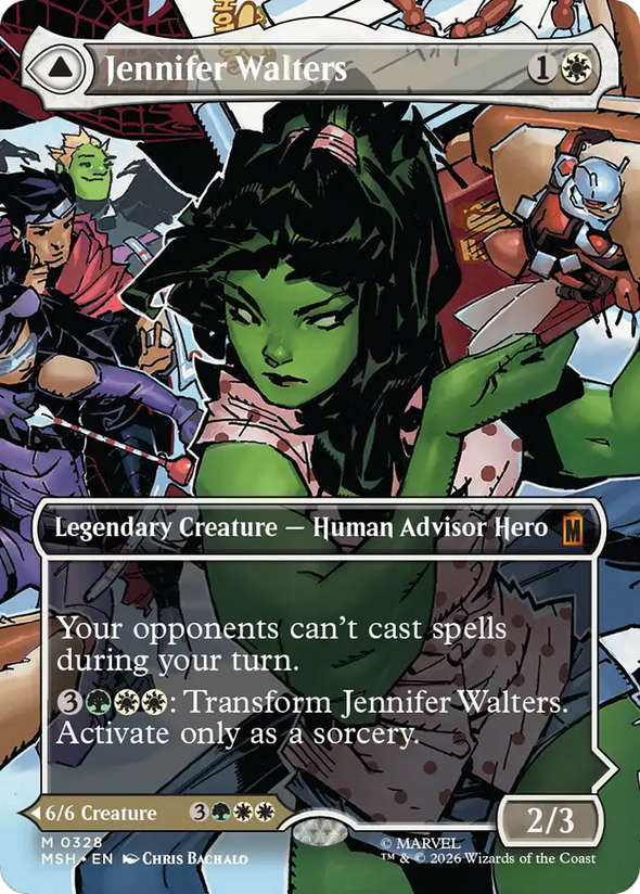 Jennifer Walters // The Sensational She-Hulk - Borderless Scene (MSH) (Pre-Order)