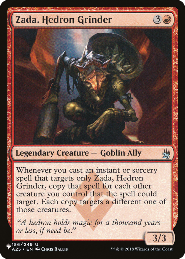 Zada, Hedron Grinder - A25 Reprint (PLST)