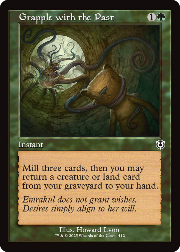 Grapple with the Past - Retro Frame (INR)