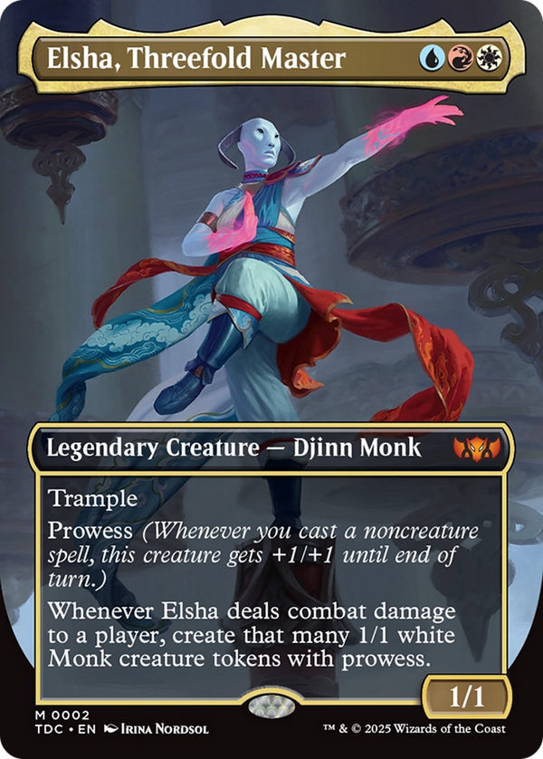 Elsha, Threefold Master - Borderless (TDC)
