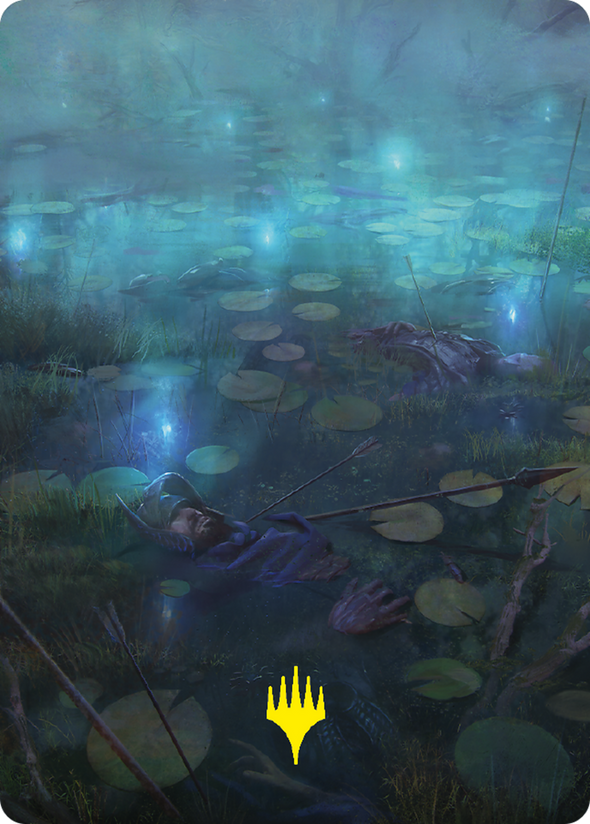 The Dead Marshes - Art Series (Gold-Stamped Signature) (ALTR)