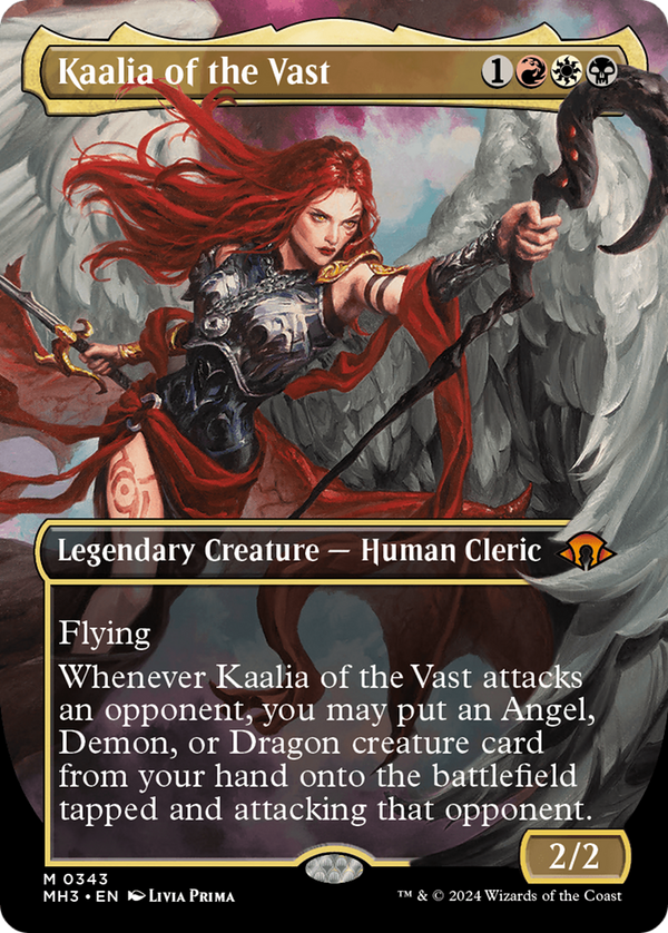 Kaalia of the Vast - Borderless (343) (MH3)