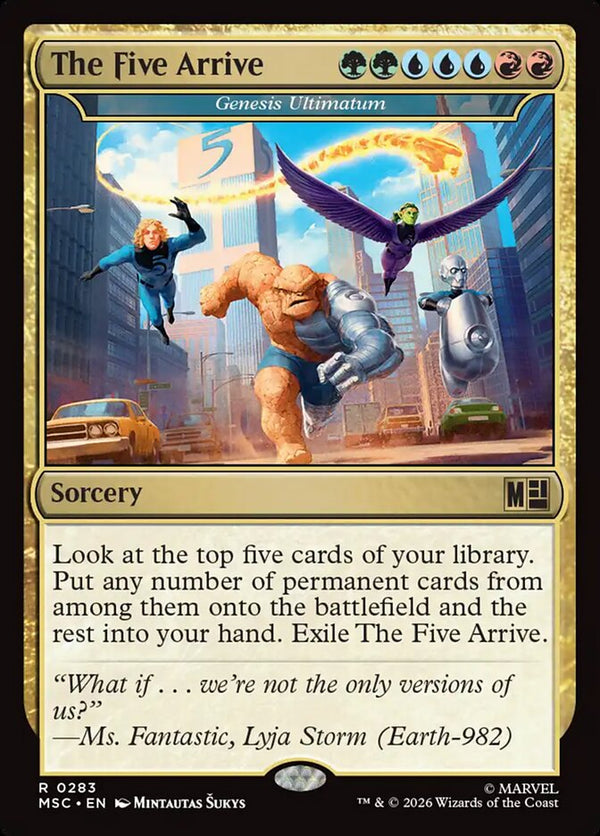 The Five Arrive // Genesis Ultimatum (MSC)