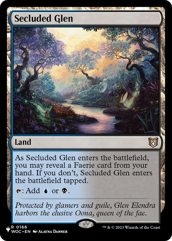 Secluded Glen - WOC Reprint (PLST)