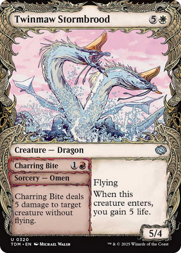 Twinmaw Stormbrood // Charring Bite - Draconic Showcase (TDM)