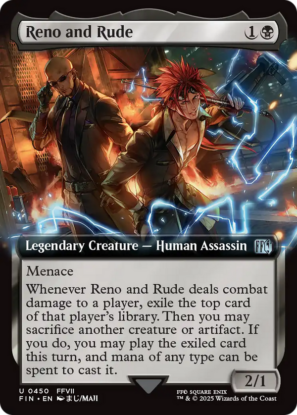 Reno and Rude - Extended Art (FIN)