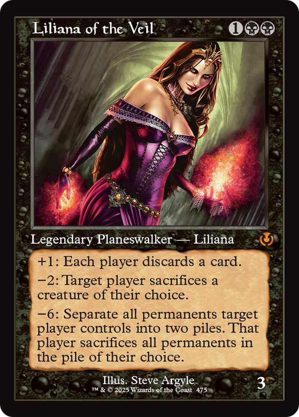 Liliana of the Veil - Retro Frame (INR)