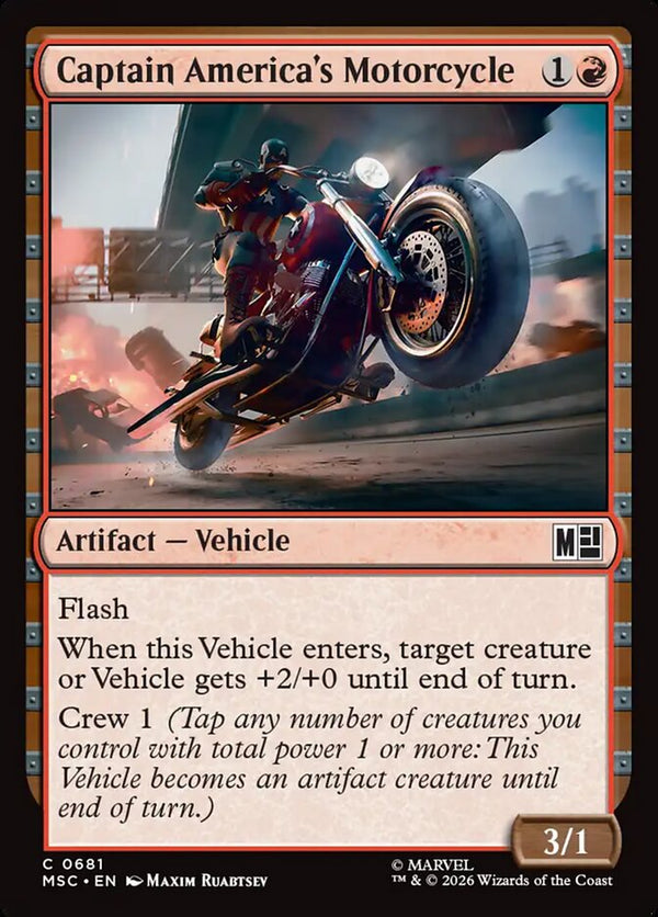 Captain America's Motorcycle (MSC)