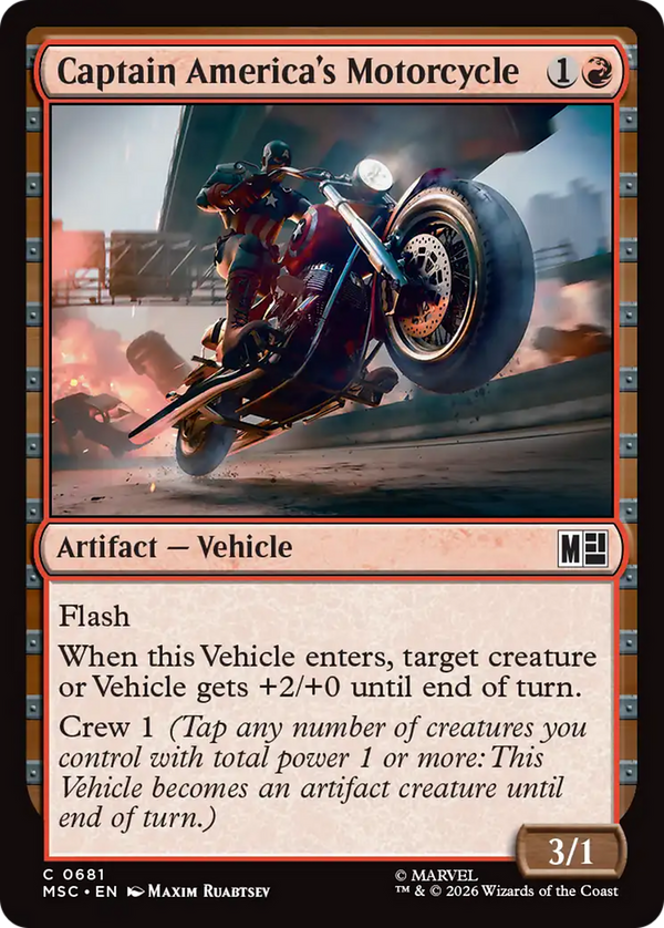 Captain America's Motorcycle (MSC)