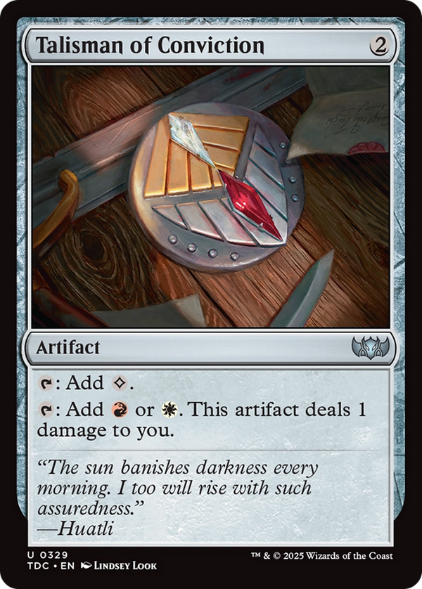 Talisman of Conviction (TDC)