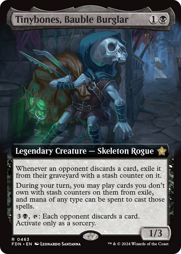Tinybones, Bauble Burglar - Extended Art (FDN)