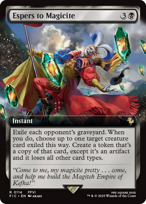 Espers to Magicite - Extended Art (FIC)