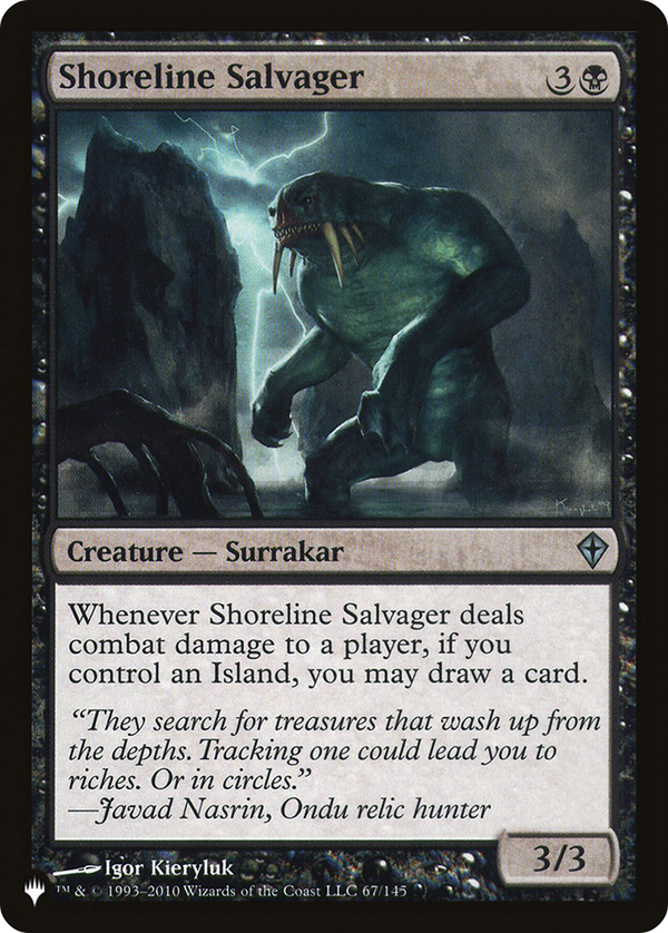 Shoreline Salvager - WWK Reprint (PLST)