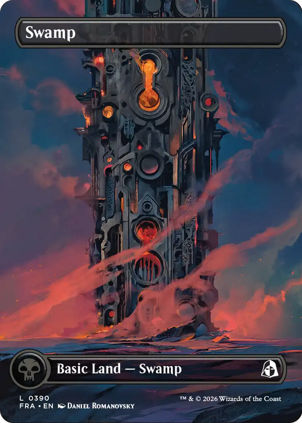 Swamp (390) - Tower Full Art (FRA)