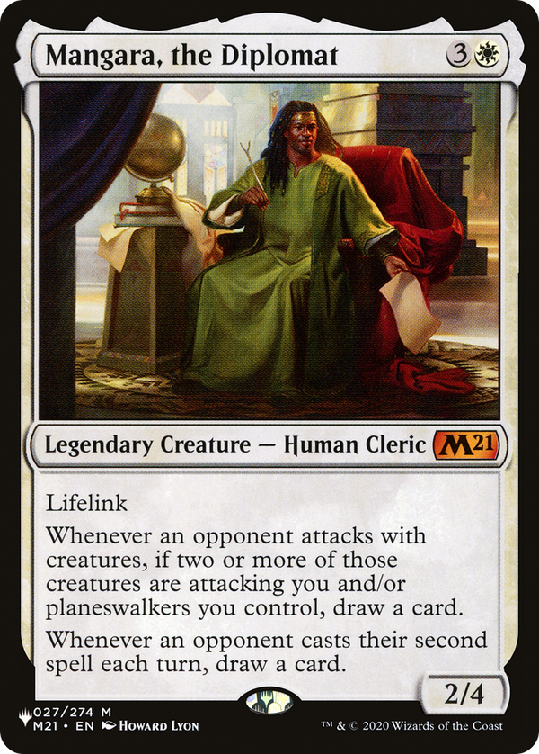 Mangara, the Diplomat - M21 Reprint (PLST)
