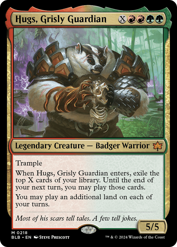 Hugs, Grisly Guardian (BLB)