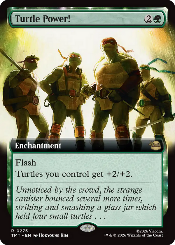 Turtle Power! - Extended Art (TMT)