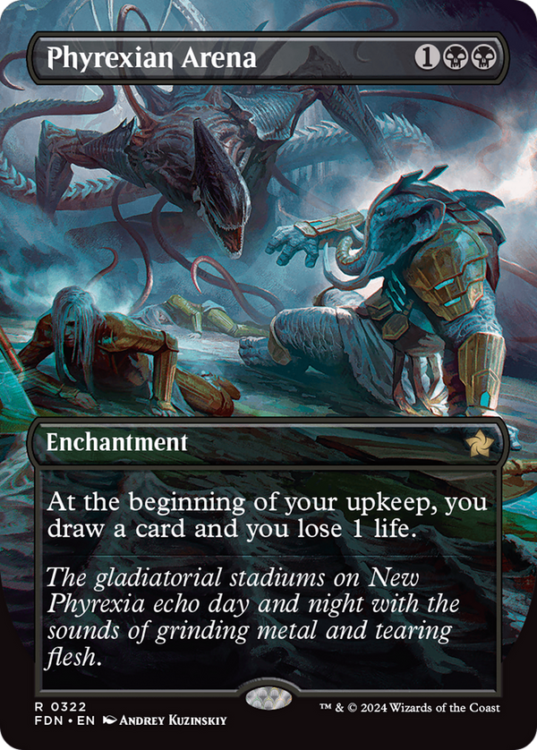 Phyrexian Arena - Borderless (FDN)