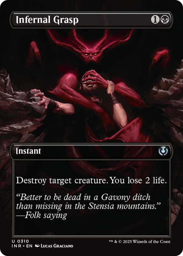 Infernal Grasp - Borderless (INR)