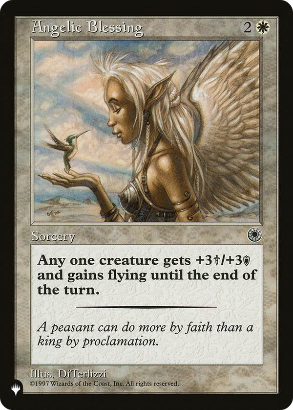 Angelic Blessing - POR Reprint (PLST)