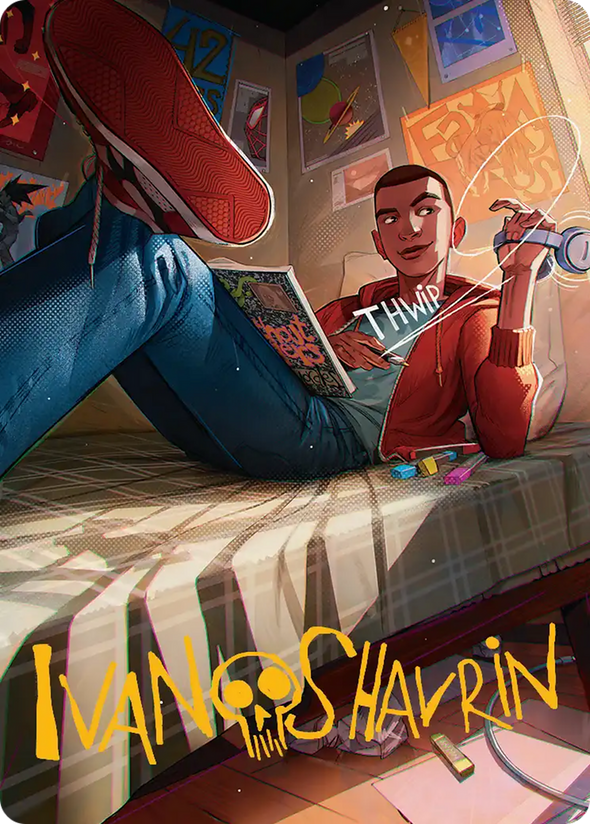 Miles Morales - Art Series (Gold-Stamped Signature) (ASPM)