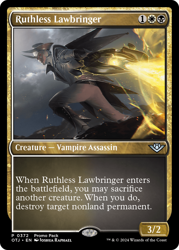 Ruthless Lawbringer - Dark Frame Promo Pack (OTJ)