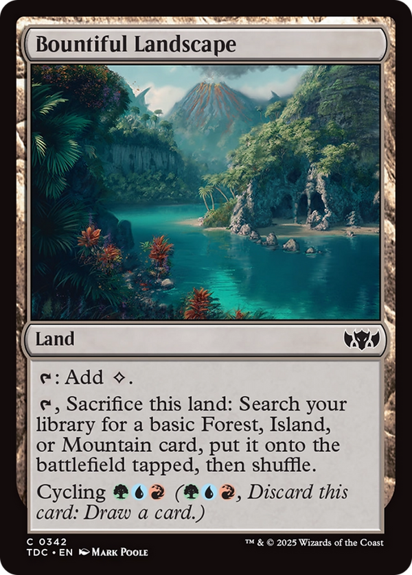 Bountiful Landscape (TDC)