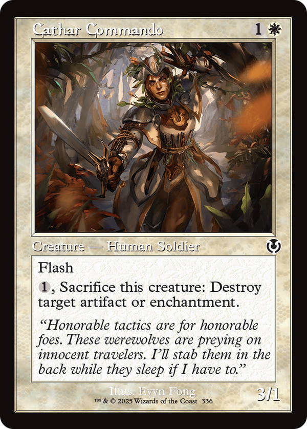 Cathar Commando - Retro Frame (INR)