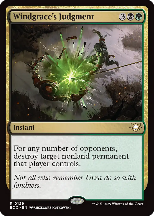 Windgrace's Judgment (EOC)