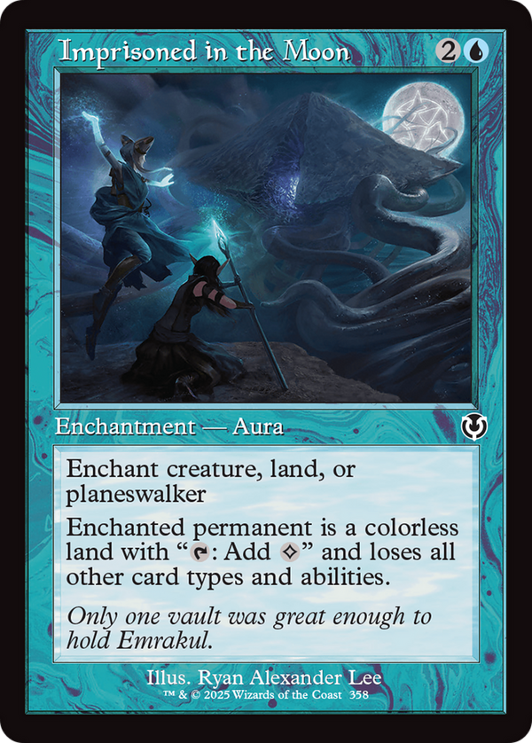 Imprisoned in the Moon - Retro Frame (INR)