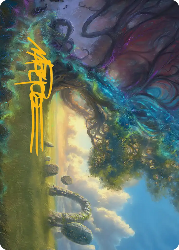 Morningtide's Light (AECL) - Gold Stamped Art Card