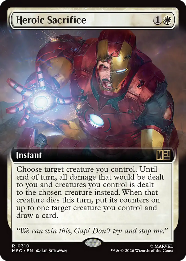 Heroic Sacrifice - Extended Art (MSC) (Pre-Order)
