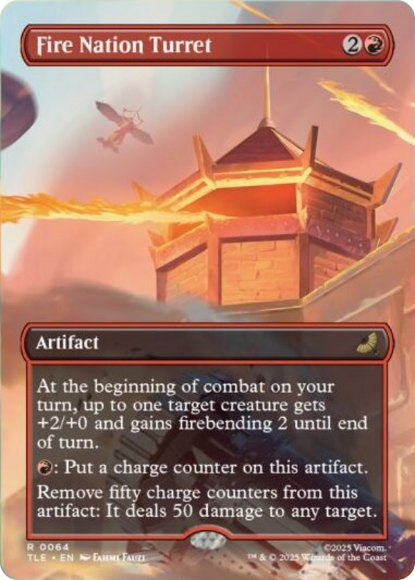Fire Nation Turret - Borderless Scene (TLE)