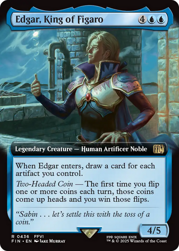 Edgar, King of Figaro - Extended Art (FIN)