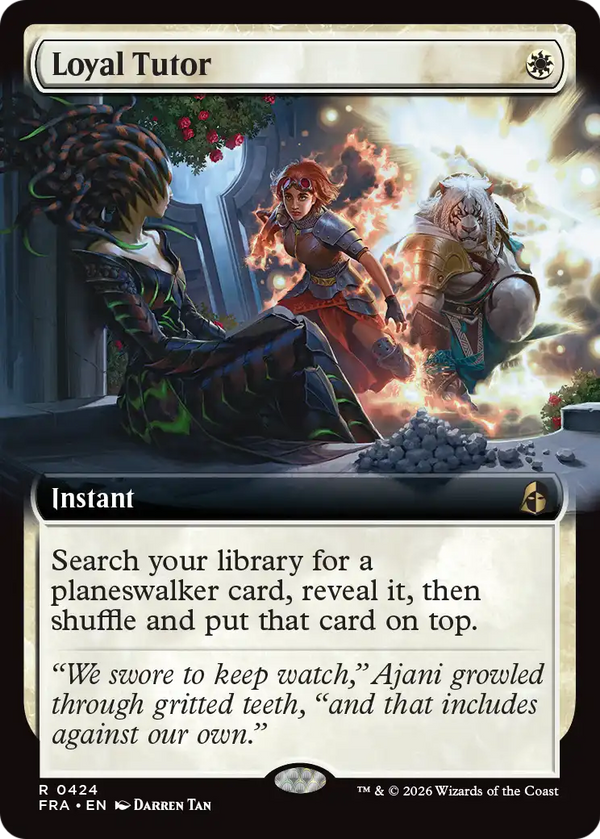Loyal Tutor - Extended Art (FRA)