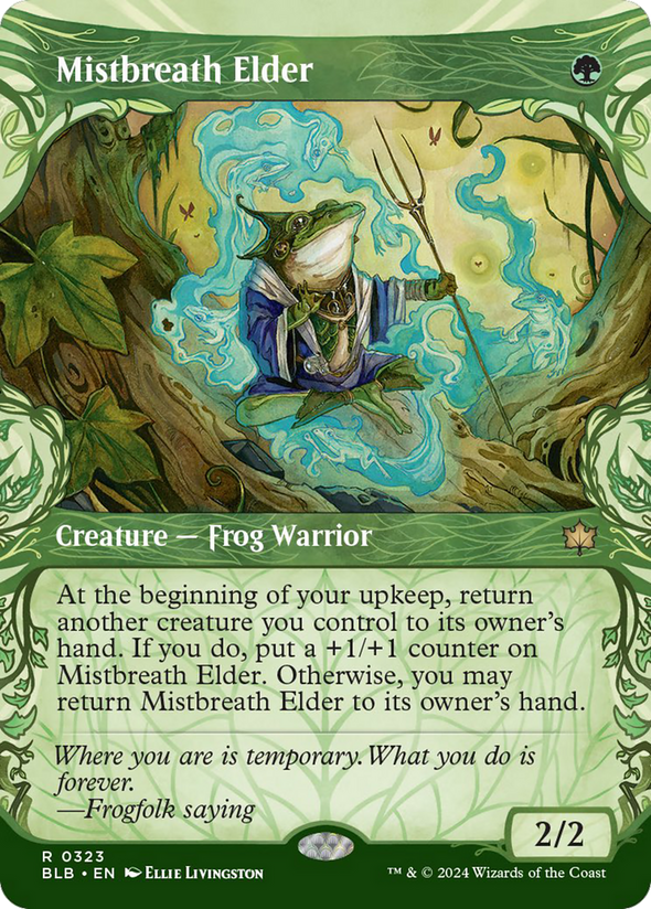 Mistbreath Elder - Woodland Showcase (BLB)