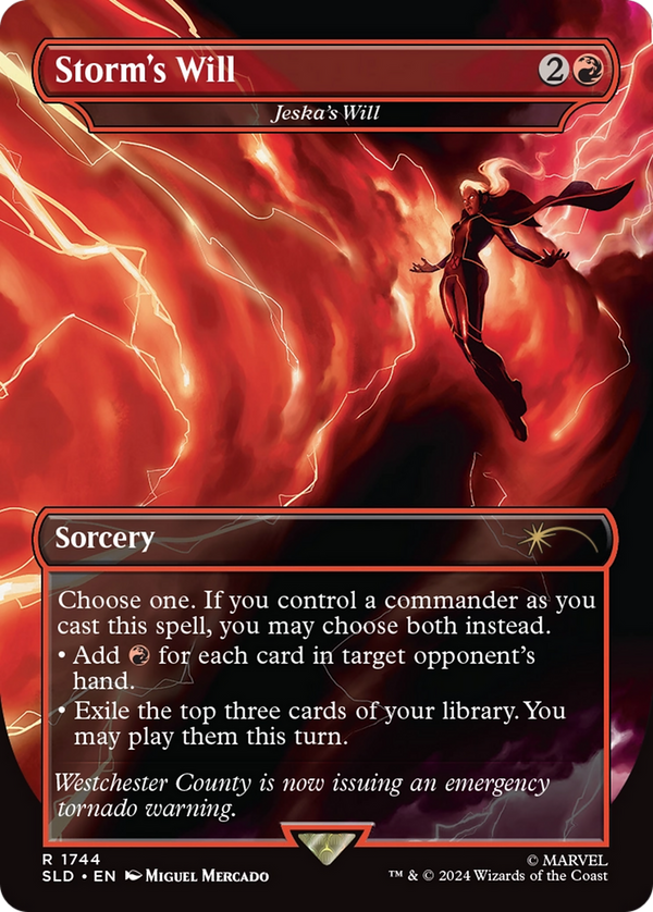 Storm's Will // Jeska's Will - Marvel's Storm (SLD)