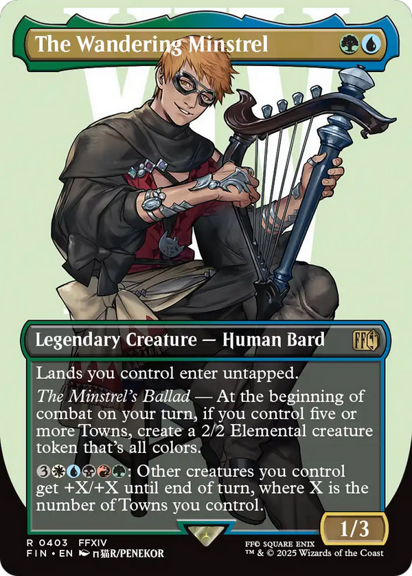 The Wandering Minstrel - Borderless (FIN)