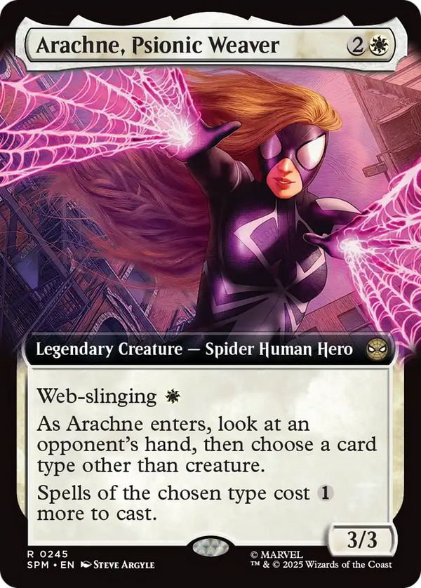 Arachne, Psionic Weaver - Extended Art (SPM)