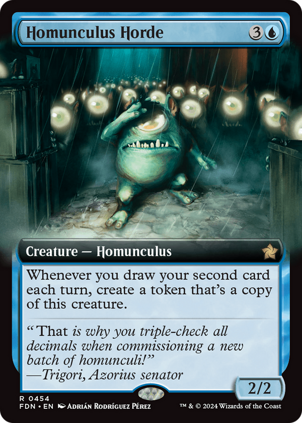 Homunculus Horde - Extended Art (FDN)