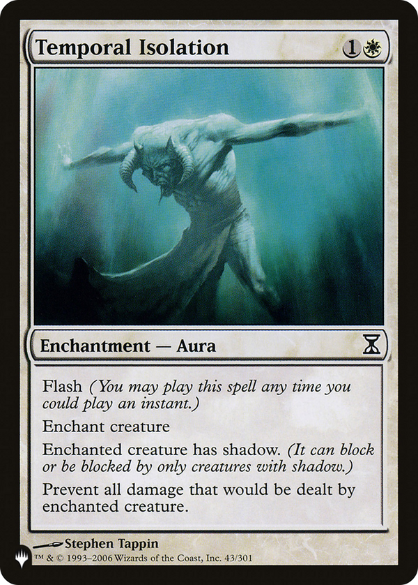 Temporal Isolation - TSP Reprint (PLST)