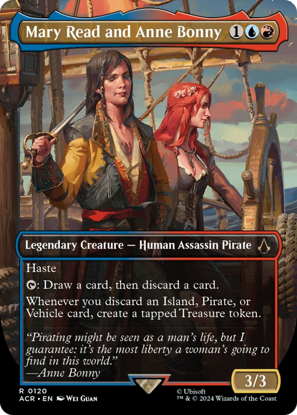 Mary Read and Anne Bonny - Borderless (ACR)