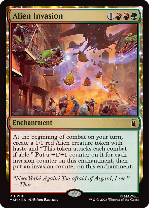 Alien Invasion (MSH) (Pre-Order)