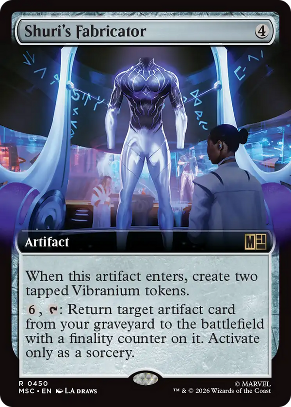 Shuri's Fabricator - Extended Art (MSC) (Pre-Order)