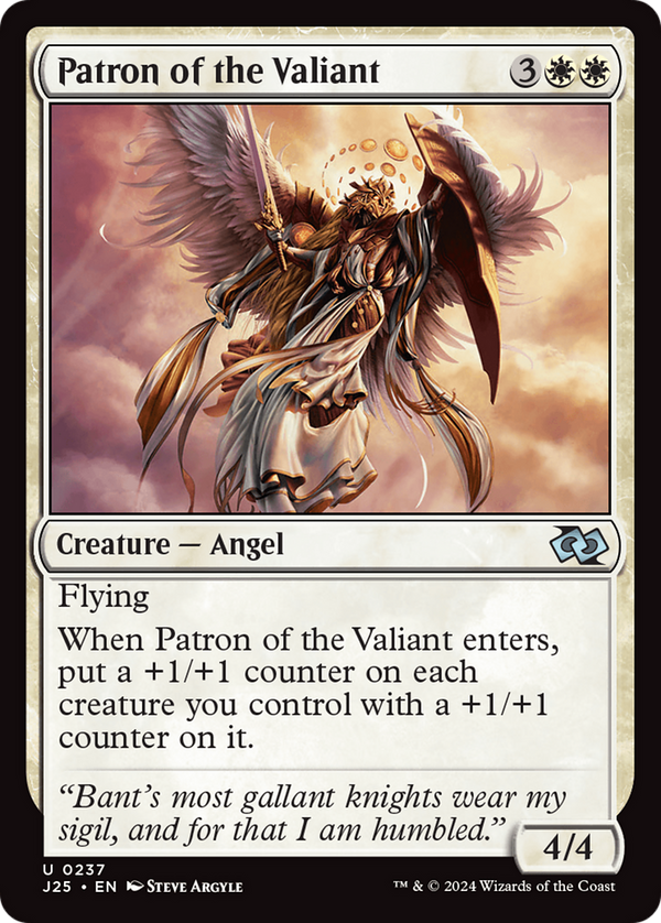 Patron of the Valiant (J25)