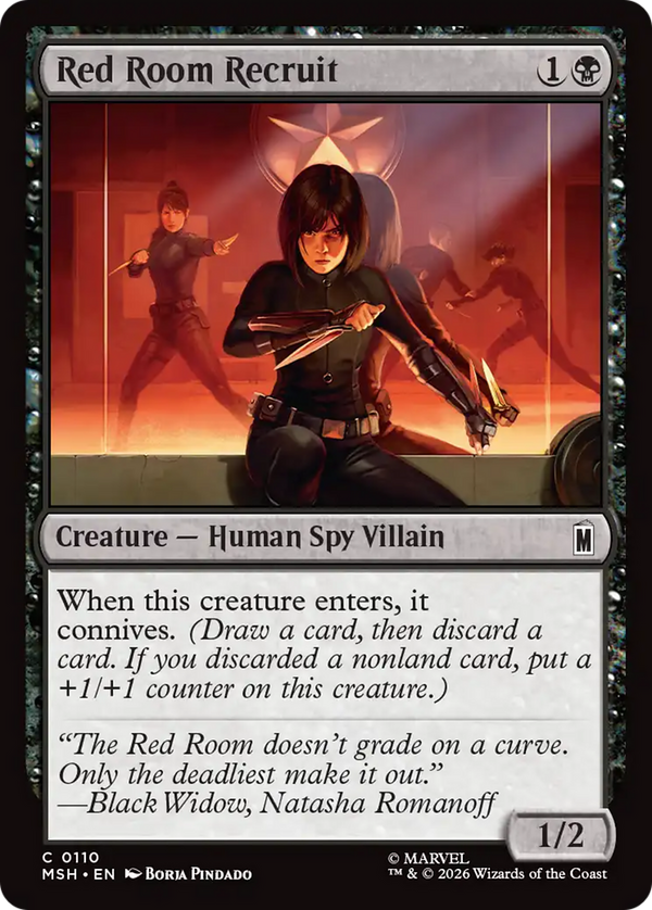 Red Room Recruit (MSH) (Pre-Order)