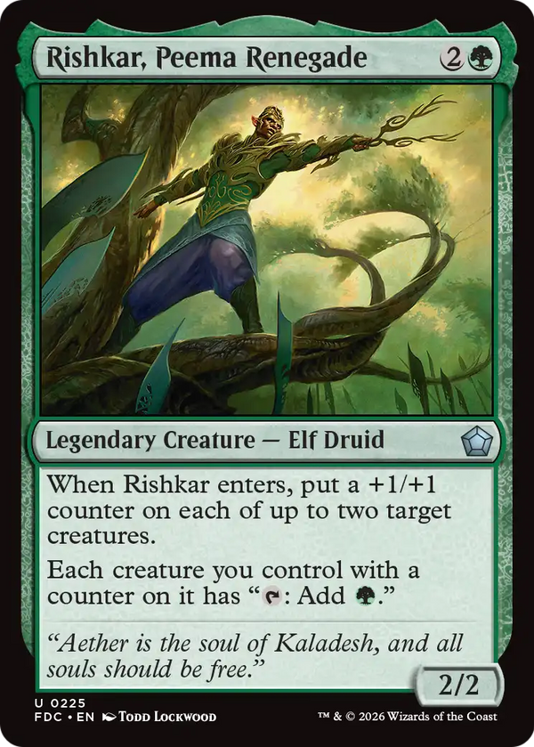 Rishkar, Peema Renegade (FDC)