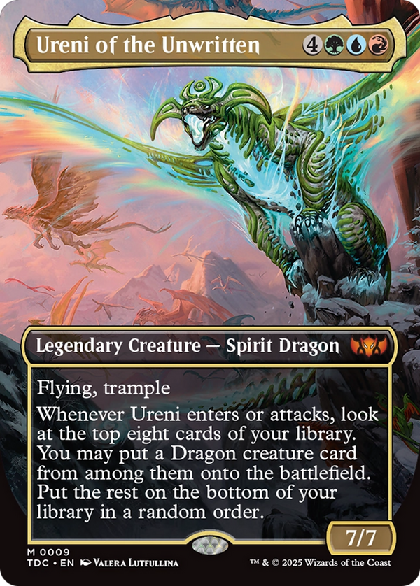 Ureni of the Unwritten - Borderless (TDC)
