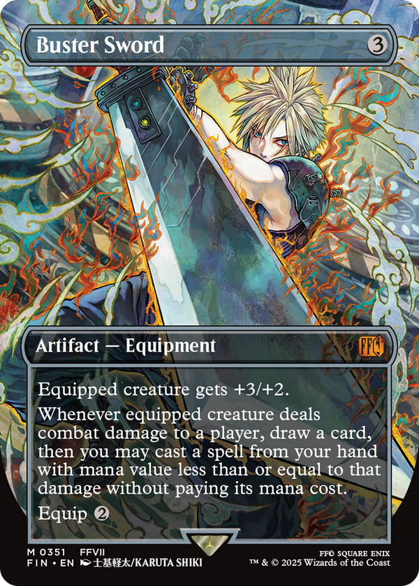 Buster Sword - Borderless (FIN)