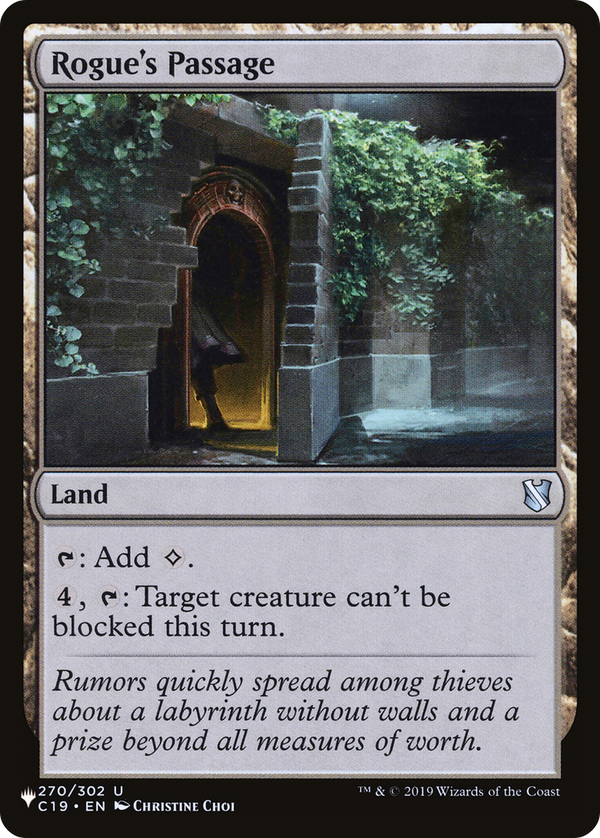 Rogue's Passage - C19 Reprint (PLST)